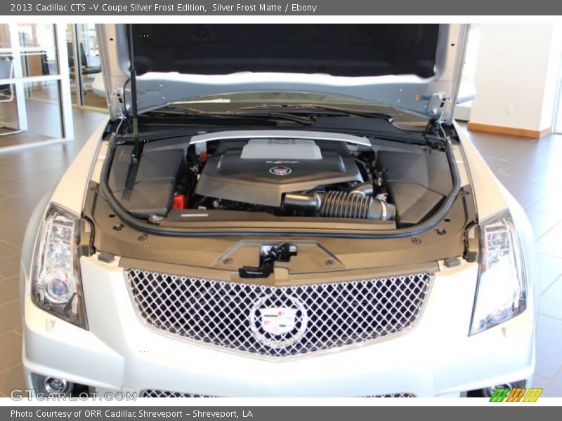  2013 CTS -V Coupe Silver Frost Edition Engine - 6.2 Liter Eaton Supercharged OHV 16-Valve V8