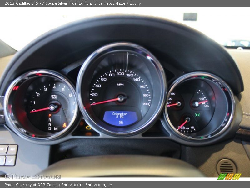  2013 CTS -V Coupe Silver Frost Edition -V Coupe Silver Frost Edition Gauges