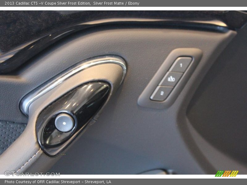 Controls of 2013 CTS -V Coupe Silver Frost Edition