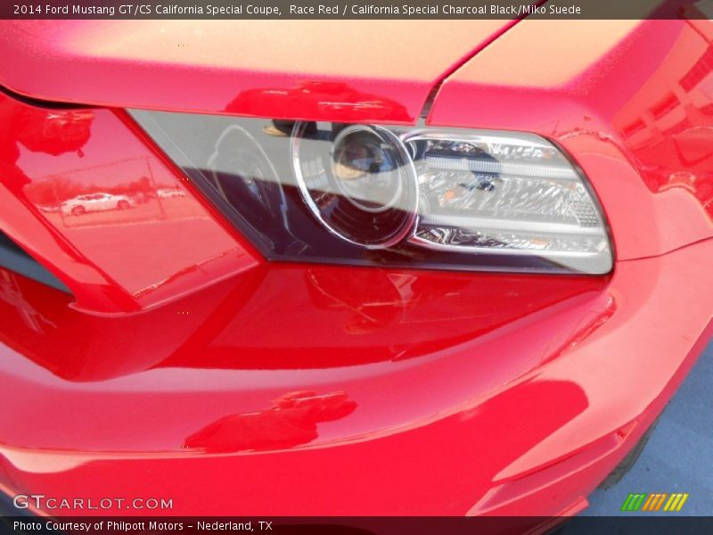 Race Red / California Special Charcoal Black/Miko Suede 2014 Ford Mustang GT/CS California Special Coupe