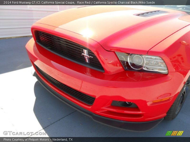 Race Red / California Special Charcoal Black/Miko Suede 2014 Ford Mustang GT/CS California Special Coupe