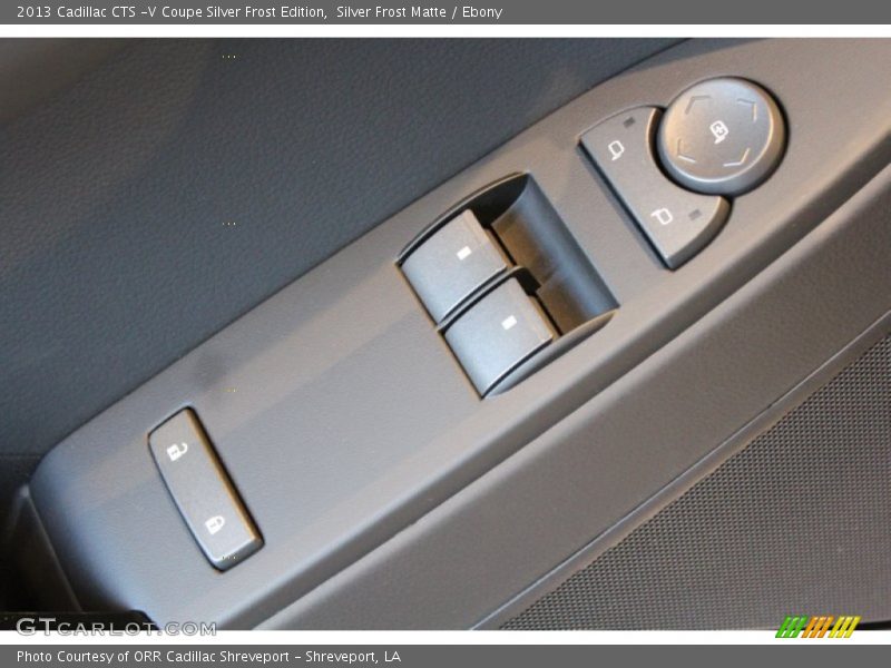 Controls of 2013 CTS -V Coupe Silver Frost Edition