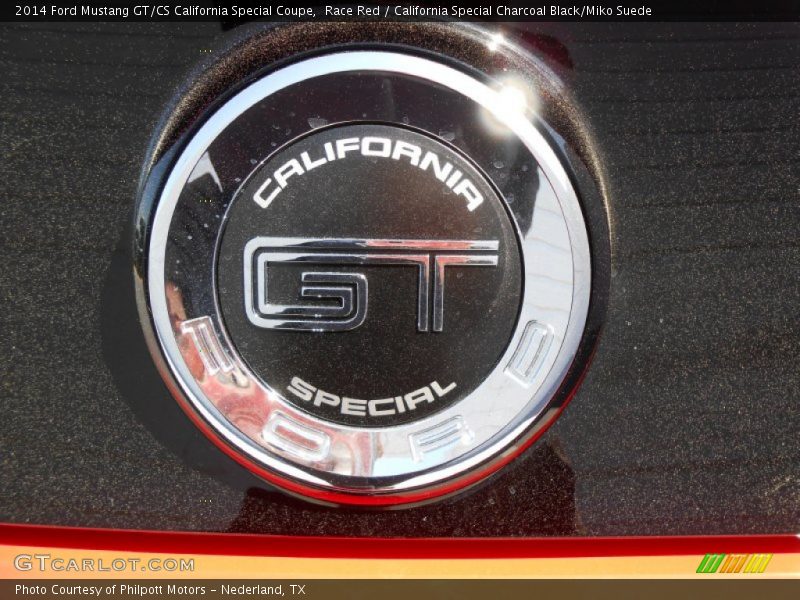 Race Red / California Special Charcoal Black/Miko Suede 2014 Ford Mustang GT/CS California Special Coupe