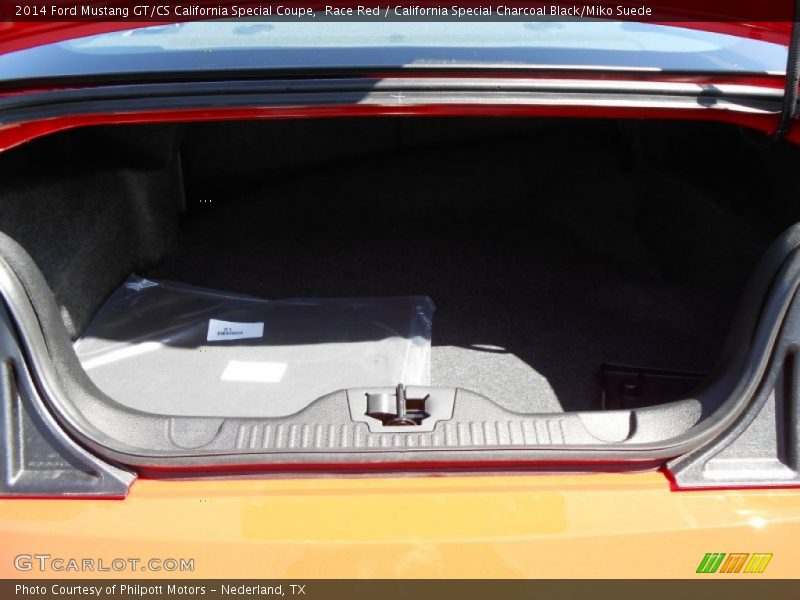  2014 Mustang GT/CS California Special Coupe Trunk