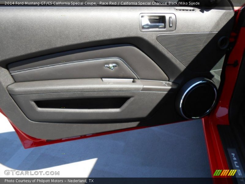 Race Red / California Special Charcoal Black/Miko Suede 2014 Ford Mustang GT/CS California Special Coupe