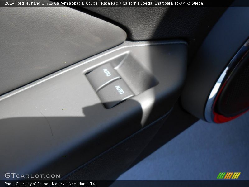 Race Red / California Special Charcoal Black/Miko Suede 2014 Ford Mustang GT/CS California Special Coupe