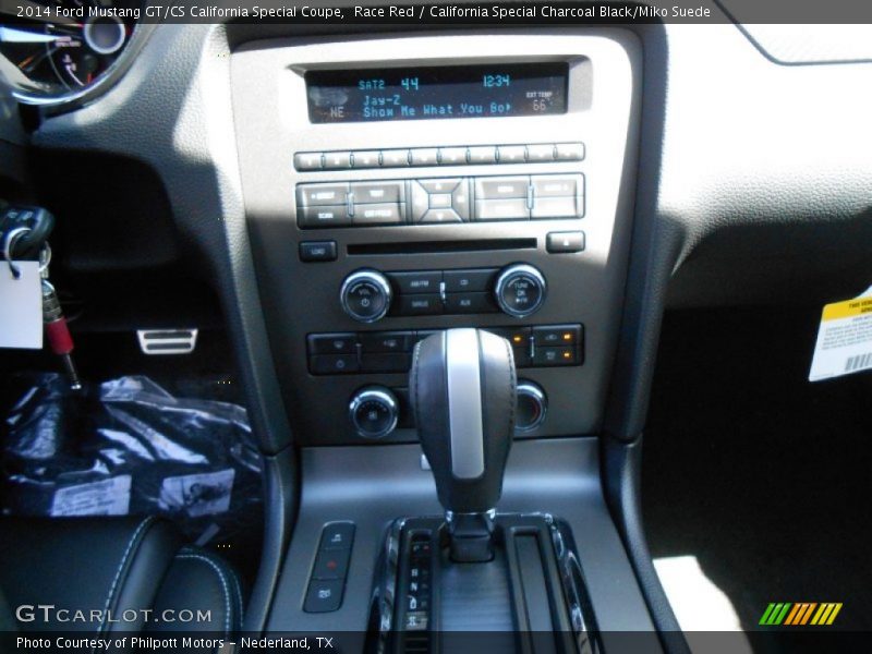 Race Red / California Special Charcoal Black/Miko Suede 2014 Ford Mustang GT/CS California Special Coupe