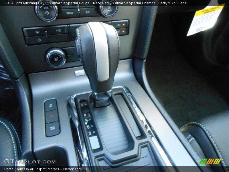  2014 Mustang GT/CS California Special Coupe 6 Speed Automatic Shifter