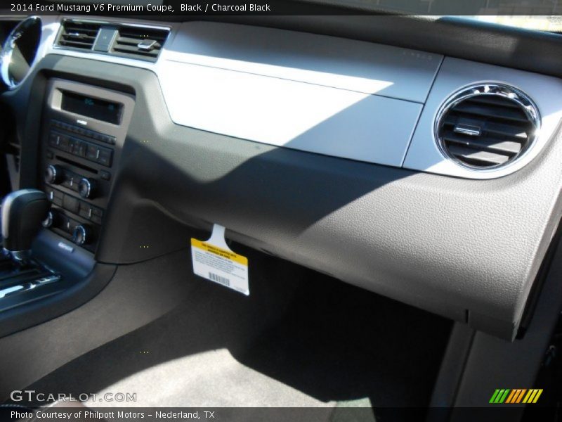 Black / Charcoal Black 2014 Ford Mustang V6 Premium Coupe