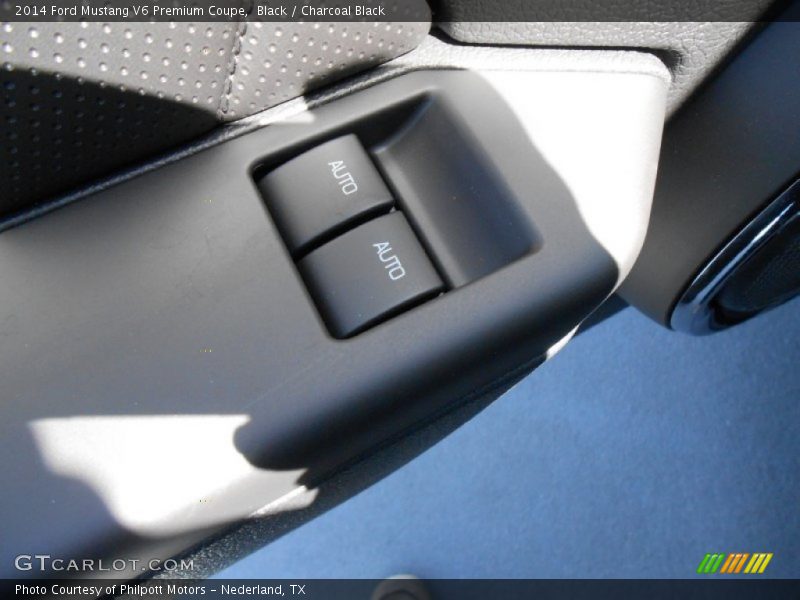 Black / Charcoal Black 2014 Ford Mustang V6 Premium Coupe