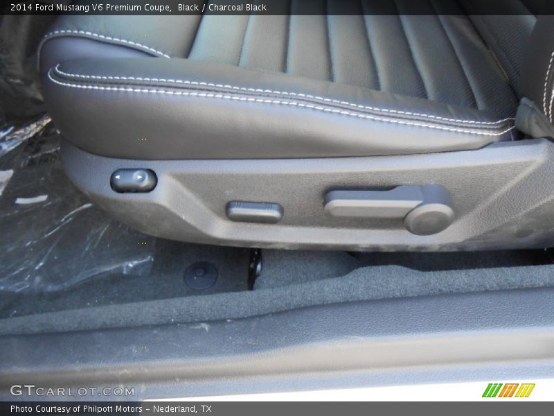 Controls of 2014 Mustang V6 Premium Coupe