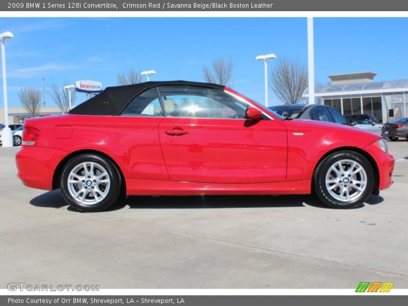  2009 1 Series 128i Convertible Crimson Red