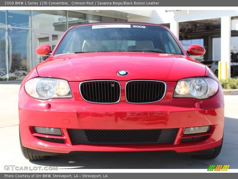  2009 1 Series 128i Convertible Crimson Red