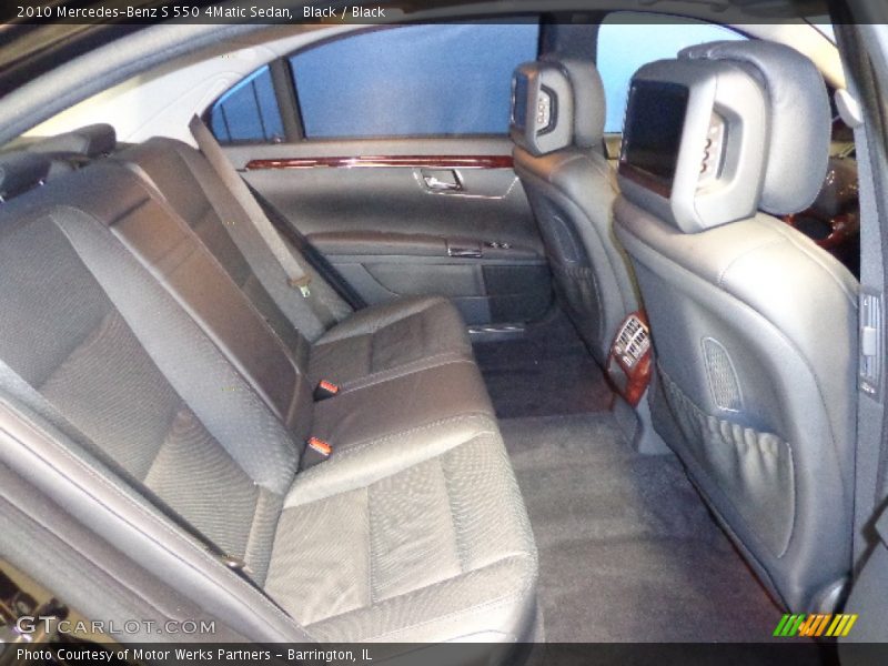 Black / Black 2010 Mercedes-Benz S 550 4Matic Sedan