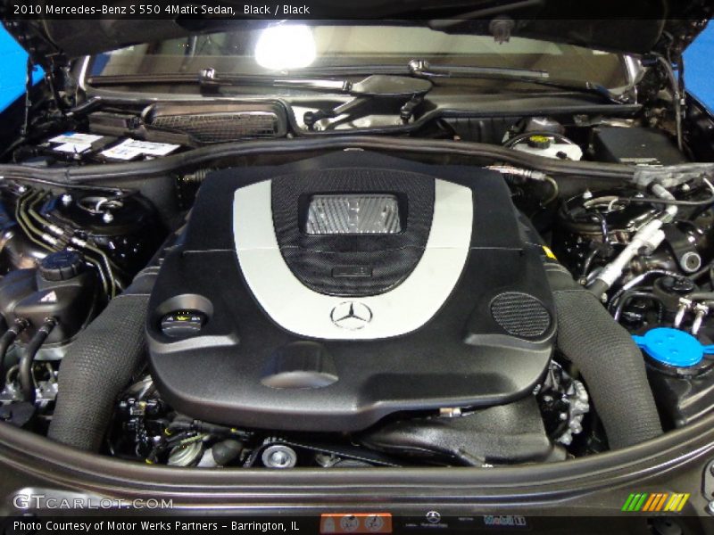 Black / Black 2010 Mercedes-Benz S 550 4Matic Sedan