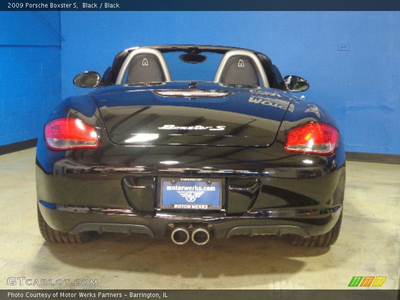 Black / Black 2009 Porsche Boxster S