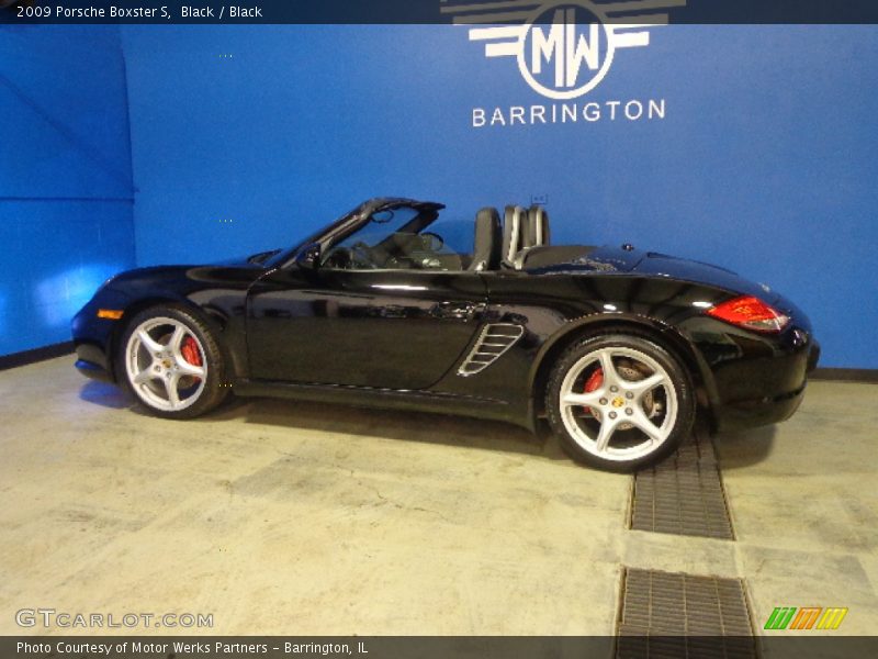 Black / Black 2009 Porsche Boxster S