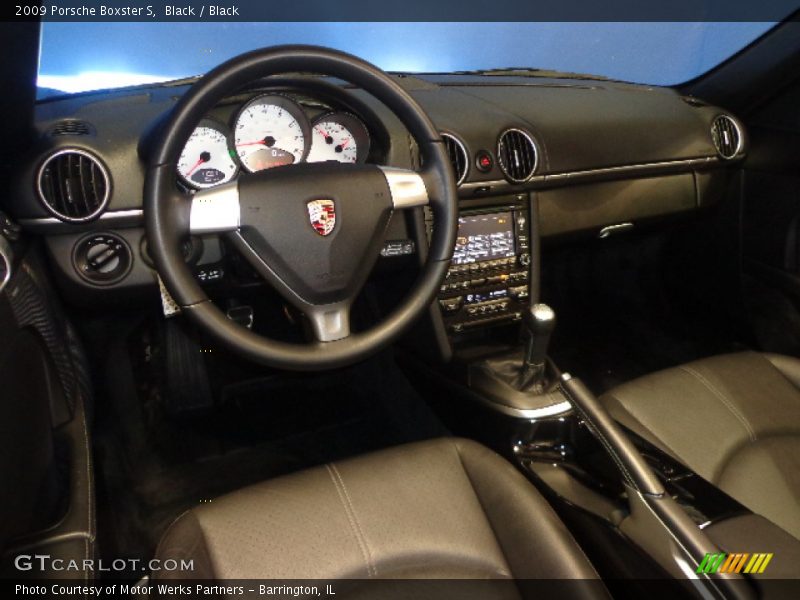 Black / Black 2009 Porsche Boxster S