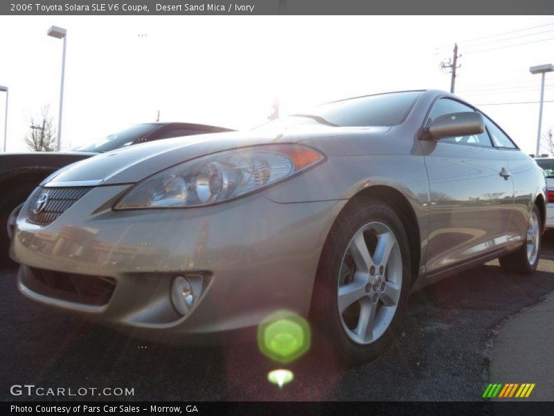 Desert Sand Mica / Ivory 2006 Toyota Solara SLE V6 Coupe