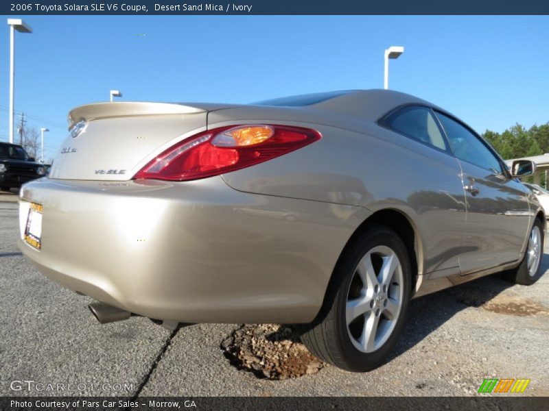 Desert Sand Mica / Ivory 2006 Toyota Solara SLE V6 Coupe