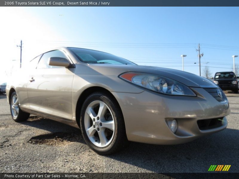Front 3/4 View of 2006 Solara SLE V6 Coupe