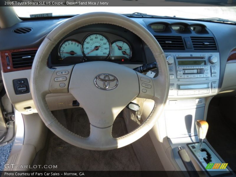 Desert Sand Mica / Ivory 2006 Toyota Solara SLE V6 Coupe