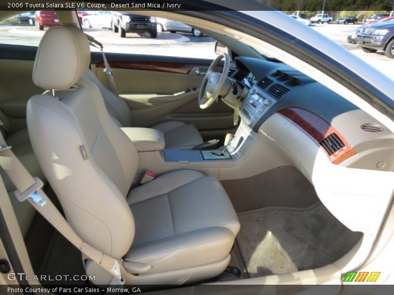  2006 Solara SLE V6 Coupe Ivory Interior
