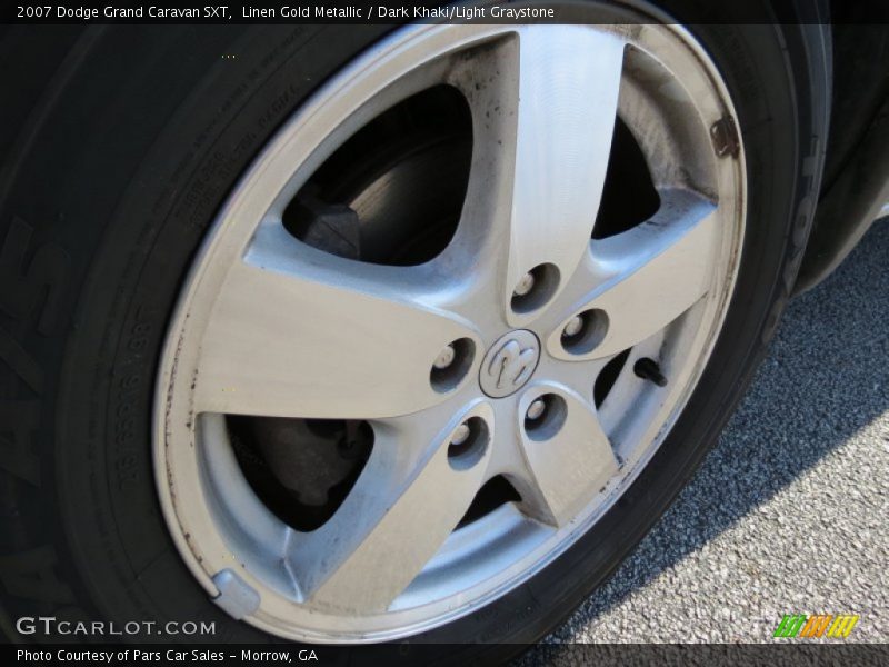 Linen Gold Metallic / Dark Khaki/Light Graystone 2007 Dodge Grand Caravan SXT