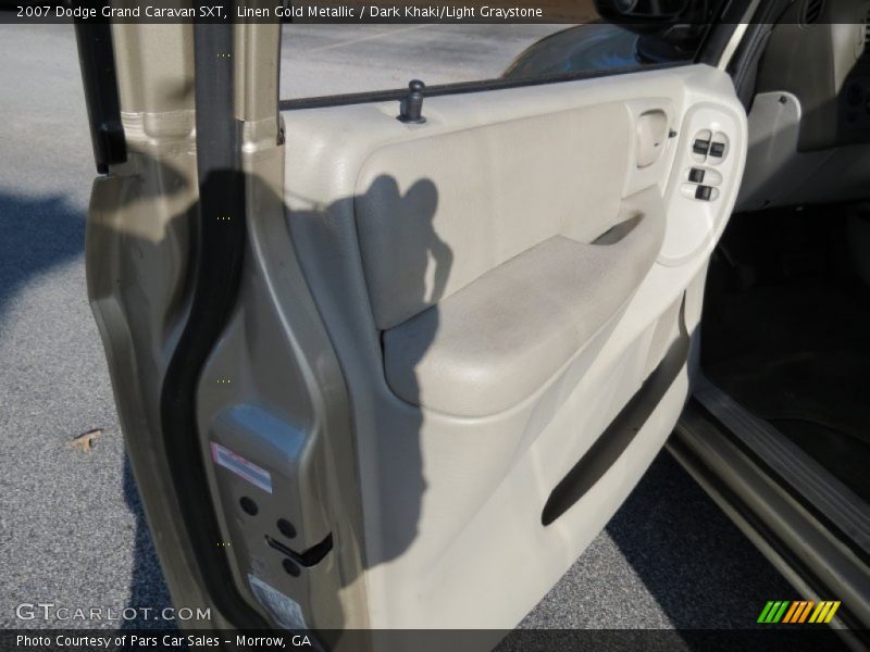 Linen Gold Metallic / Dark Khaki/Light Graystone 2007 Dodge Grand Caravan SXT