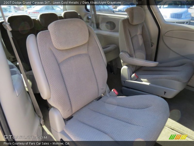 Linen Gold Metallic / Dark Khaki/Light Graystone 2007 Dodge Grand Caravan SXT