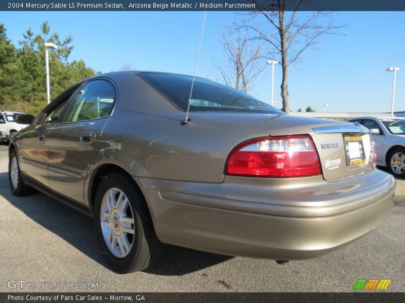Arizona Beige Metallic / Medium Parchment 2004 Mercury Sable LS Premium Sedan