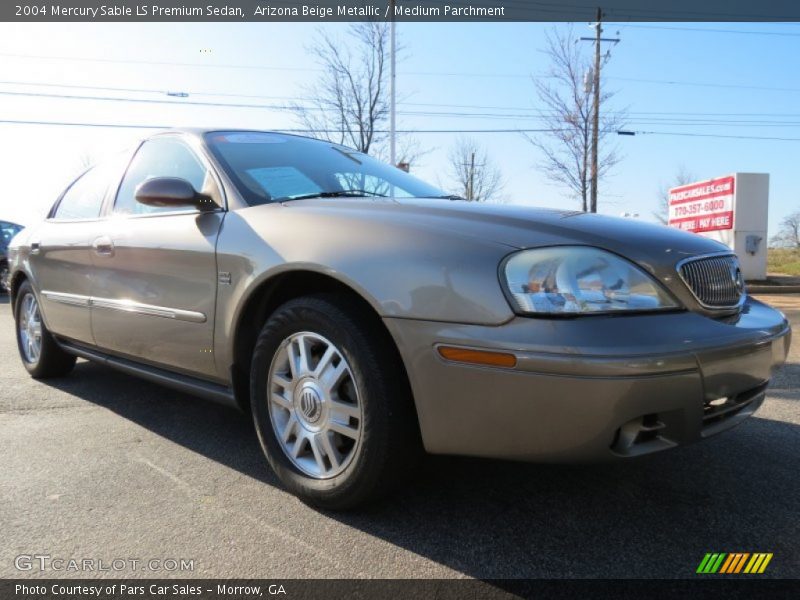 Arizona Beige Metallic / Medium Parchment 2004 Mercury Sable LS Premium Sedan
