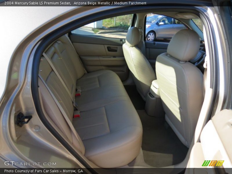 Rear Seat of 2004 Sable LS Premium Sedan