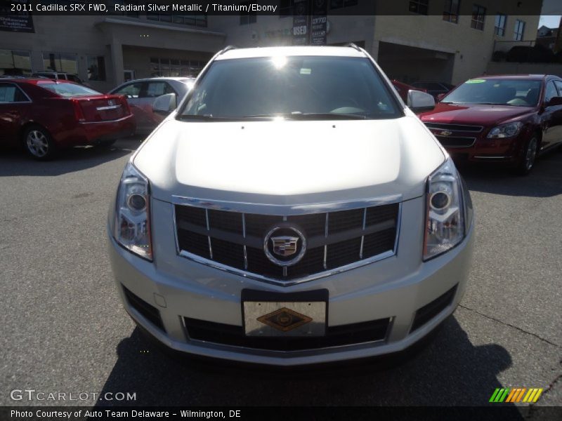 Radiant Silver Metallic / Titanium/Ebony 2011 Cadillac SRX FWD