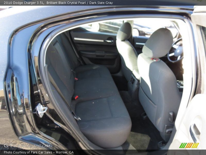 Brilliant Black Crystal Pearl / Dark Slate Gray 2010 Dodge Charger 3.5L
