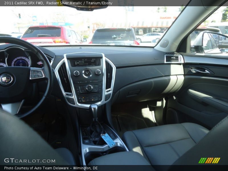Radiant Silver Metallic / Titanium/Ebony 2011 Cadillac SRX FWD
