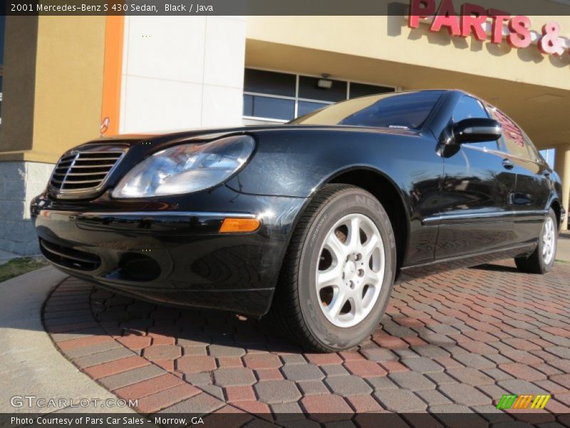 Black / Java 2001 Mercedes-Benz S 430 Sedan
