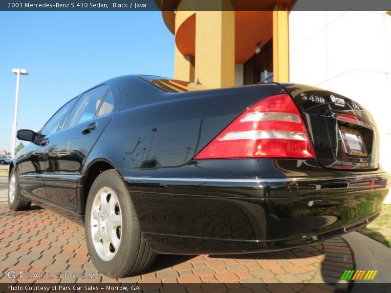 Black / Java 2001 Mercedes-Benz S 430 Sedan
