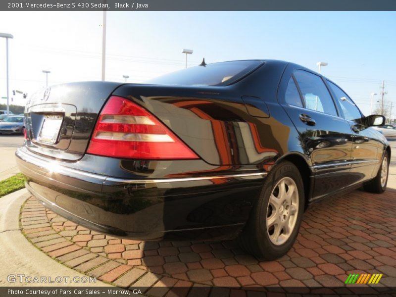 Black / Java 2001 Mercedes-Benz S 430 Sedan