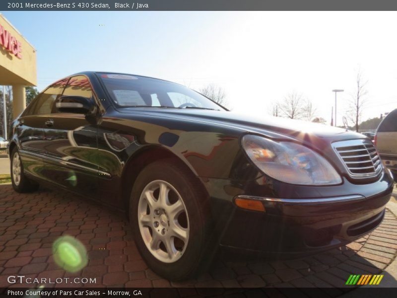 Black / Java 2001 Mercedes-Benz S 430 Sedan