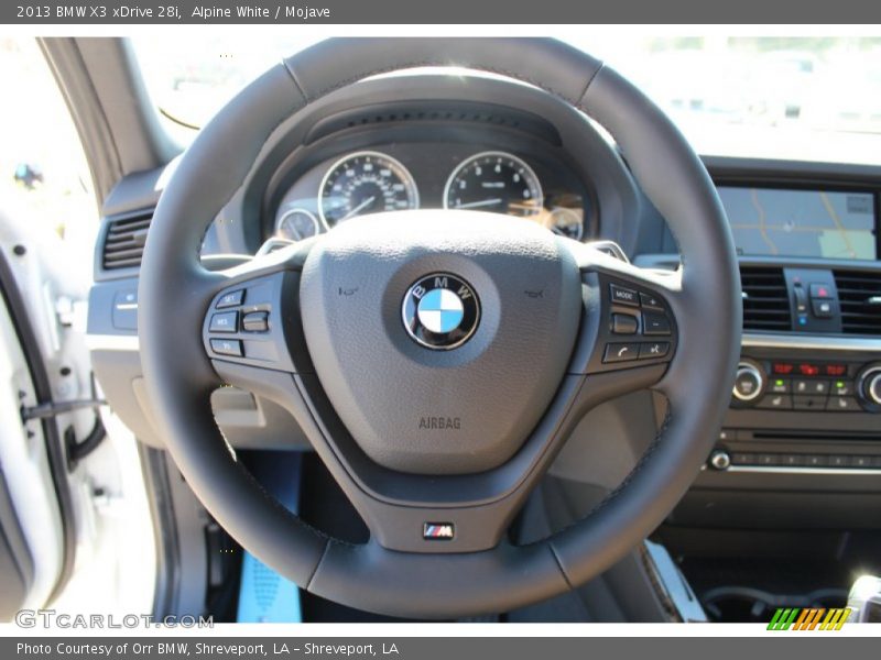  2013 X3 xDrive 28i Steering Wheel