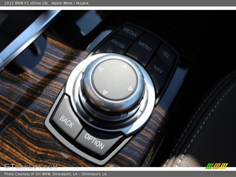 Controls of 2013 X3 xDrive 28i