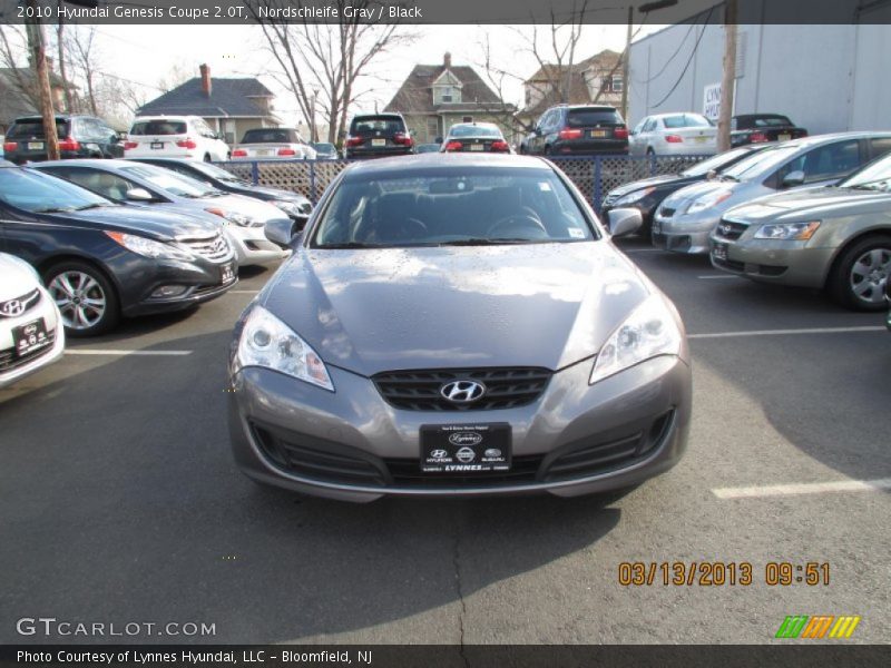 Nordschleife Gray / Black 2010 Hyundai Genesis Coupe 2.0T