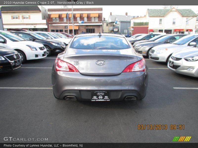 Nordschleife Gray / Black 2010 Hyundai Genesis Coupe 2.0T