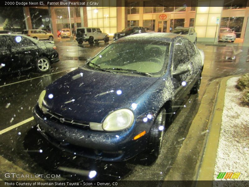 Patriot Blue Pearlcoat / Gray 2000 Dodge Neon ES