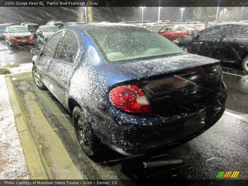 Patriot Blue Pearlcoat / Gray 2000 Dodge Neon ES
