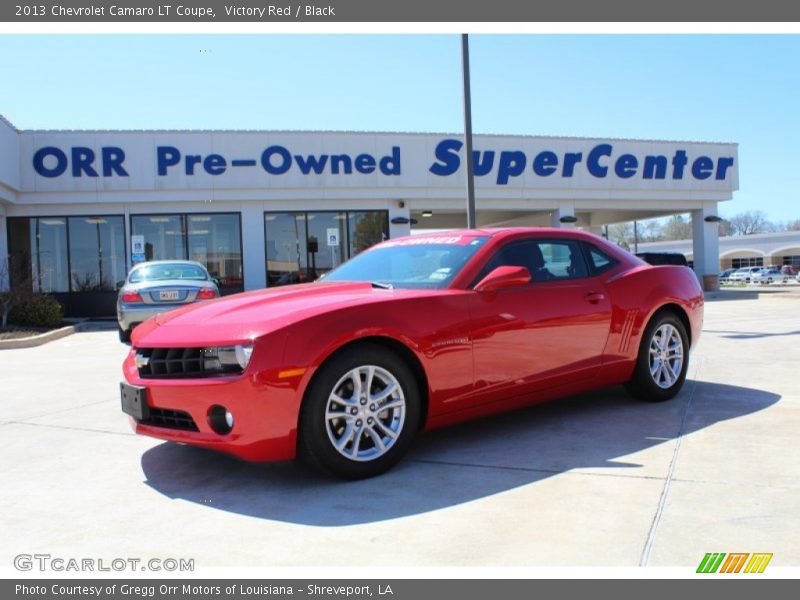 Victory Red / Black 2013 Chevrolet Camaro LT Coupe