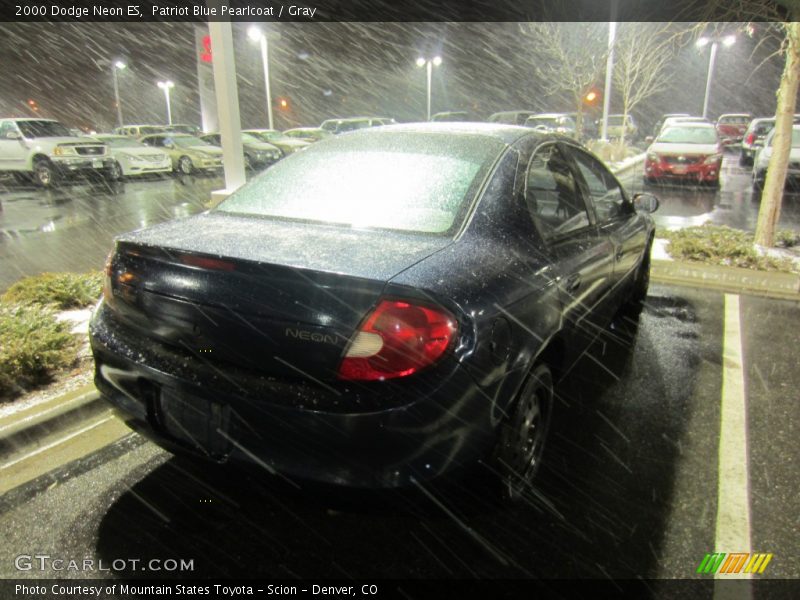 Patriot Blue Pearlcoat / Gray 2000 Dodge Neon ES