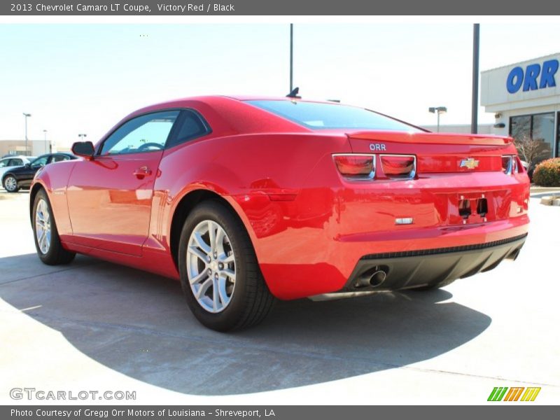Victory Red / Black 2013 Chevrolet Camaro LT Coupe
