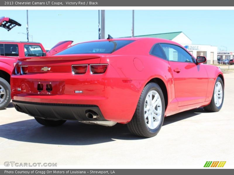 Victory Red / Black 2013 Chevrolet Camaro LT Coupe